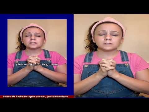 Rachel Griffin Accurso (Ms. Rachel) YouTuber for Toddlers SINGS PRAYER FOR CHILDREN IN GAZA, ISRAEL