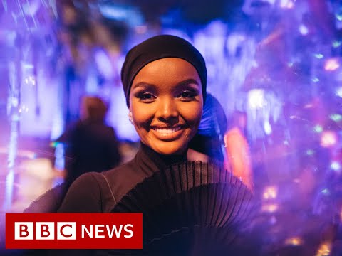 Halima Aden; The first hijab-wearing model speaks about leaving the fashion industry - BBC News