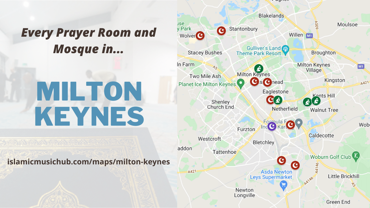 Map of Every Birmingham Mosque and Prayer room - Islamic Music Hub